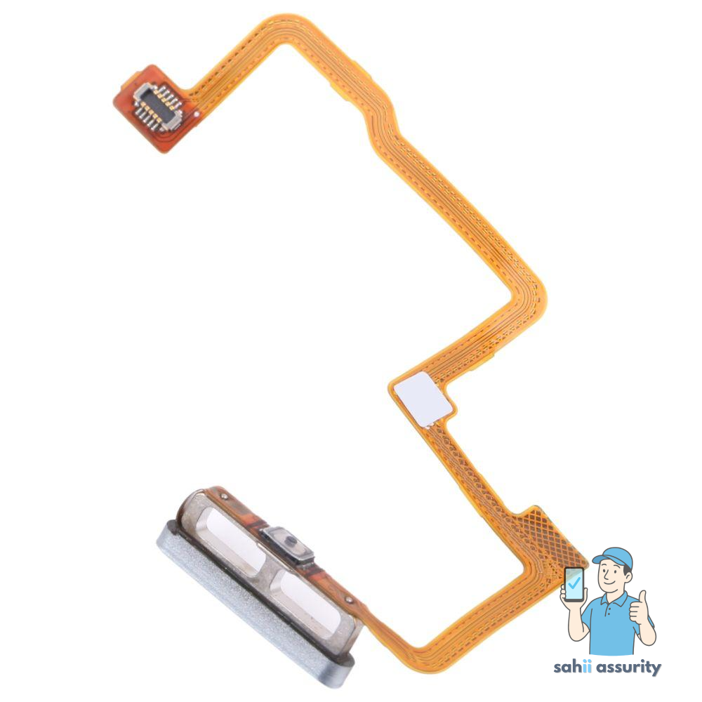 Fingerprint Sensor with Flex Cable for Xiaomi Poco F3 GT Silver thumbnail